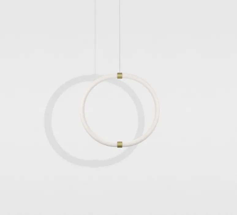 Suspension*Petite Friture Suspension, Unseen, Lampe O, LED, dim, 2700K, 660 lm, L47cm, H7cm -