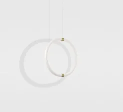 Suspension*Petite Friture Suspension, Unseen, Lampe O, LED, dim, 2700K, 660 lm, L47cm, H7cm -