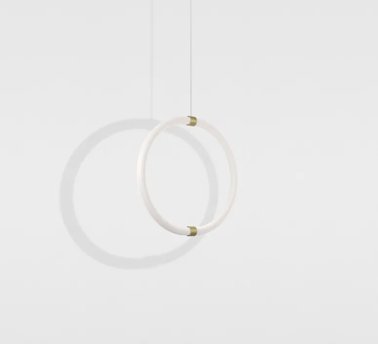 Suspension*Petite Friture Suspension, Unseen, Lampe O, LED, dim, 2700K, 660 lm, L47cm, H7cm -