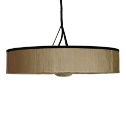 Suspension*Gong Suspension, Urchin, blanc & noir, Ø65cm, H13cm - blanc & noir