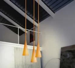 Suspension*Foscarini Suspension, Uto, , IP44, Ø20cm, H64cm - orange