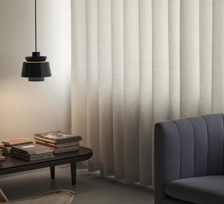 Suspension*Andtradition Suspension, Utzon JU1, , Ø22cm, H23cm - bleu métallisé