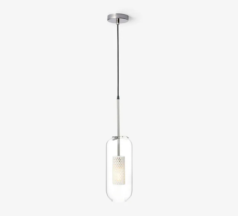 Suspension*Sarah Lavoine Suspension, Vadim, , Ø15cm, H36cm - chrome