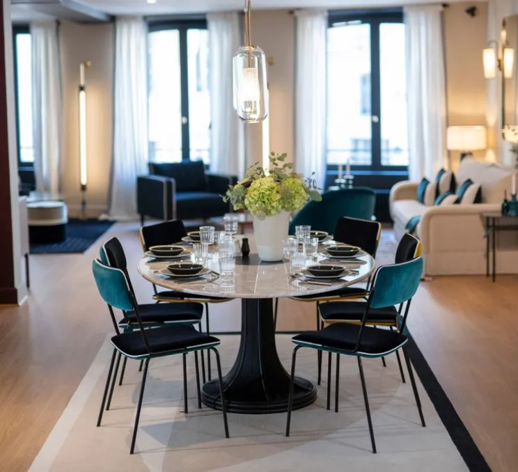 Suspension, Vadim, laiton, Ø15cm, H72,5cm - Sarah Lavoine