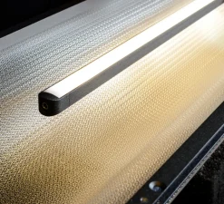 Suspension*A-N-D Suspension, Vale 1 Dali, , LED dimmable, 2700K, 1115lm, L102cm, H15cm - transparent, anthracite