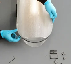 Suspension, Vale 2 Dali, transparent, anthracite, LED, 2700K, 2230lm, L102cm, H15cm - A-N-D