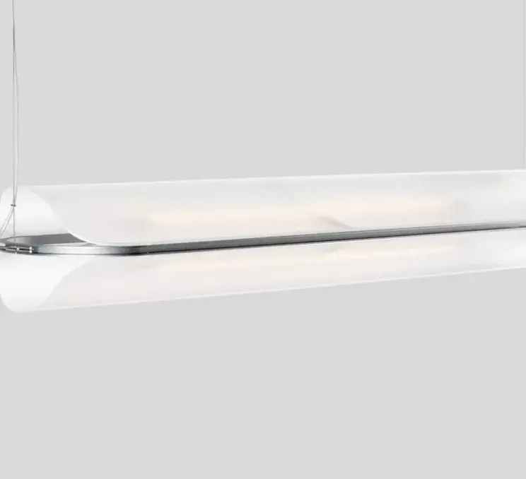 Suspension, Vale-P, transparent, anthracite, LED, dimmable, phase-cut, 2700K, 1388lm, L102cm, H16cm - A-N-D