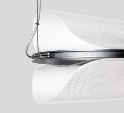 Suspension, Vale-P, transparent, anthracite, LED, dimmable, phase-cut, 2700K, 1388lm, L102cm, H16cm - A-N-D