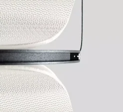 Suspension, Vale-P, transparent, anthracite, LED, dimmable, phase-cut, 2700K, 1388lm, L102cm, H16cm - A-N-D