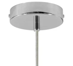 Suspension*Creative Cables Suspension, vase céramique, , Ø13cm, H15cm - blanc