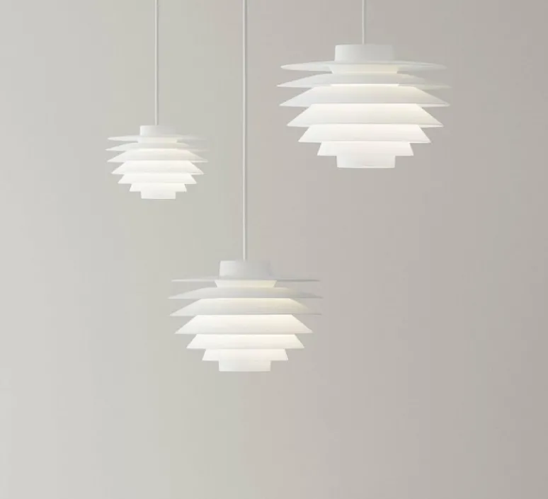 Suspension*Lyfa Suspension, Verona 250, , Ø25cm, H17,4cm - blanc