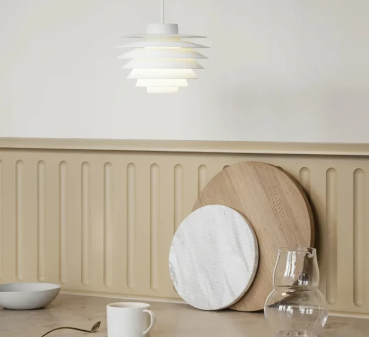 Suspension, Verona 175, blanc, Ø17,5cm, H12,5cm - lyfa