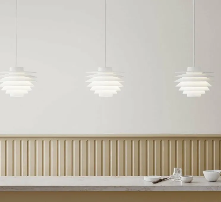 Suspension, Verona 175, blanc, Ø17,5cm, H12,5cm - lyfa