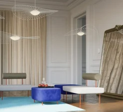 Suspension*Petite Friture Suspension, Vertigo Nova, grande, blanc , LED, dim, 2700K, 1350 lm, Ø190cm, H13,2cm -