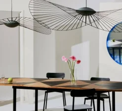 Suspension*Petite Friture Suspension, Vertigo Nova, grande, , LED, dim, 2700K, 1350 lm, Ø190cm, H13,2cm - noir et blanc