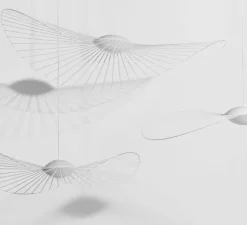 Suspension*Petite Friture Suspension, Vertigo Nova, moyenne, blanc, LED, dim, 2700K, 1350 lm, Ø140cm, H12cm -