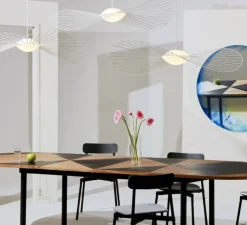 Suspension*Petite Friture Suspension, Vertigo Nova, petite, blanc, LED, dim, 2700K, 1350 lm, Ø110cm, H11,5cm -