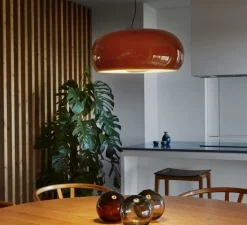 Suspension*Marset Suspension, Vetra 43, , LED, 2700k, 881lm, Ø43cm, H19,8cm - ambre
