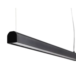 Suspension, Vico 60, noir mat, LED, dim, 2700K, 1500 lm, L60cm, H3,2cm - Faro