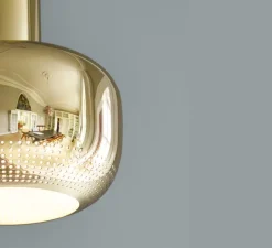 Suspension, VL 56, laiton, L11,7cm, H36,3cm - Louis Poulsen