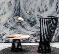 Suspension, Void, acier, LED, 2700K, 800 lm, Ø30cm, H15,5cm - Tom Dixon