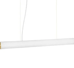 Suspension*Ferm Living Suspension, vuelta 100, , LED, 3000K, 2400lm, Ø8,4cm, H100cm - laiton