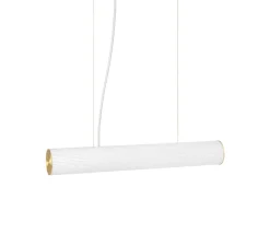 Suspension, vuelta 60, laiton, LED, 3000K, 1600lm, Ø8,4cm, H60cm - Ferm Living