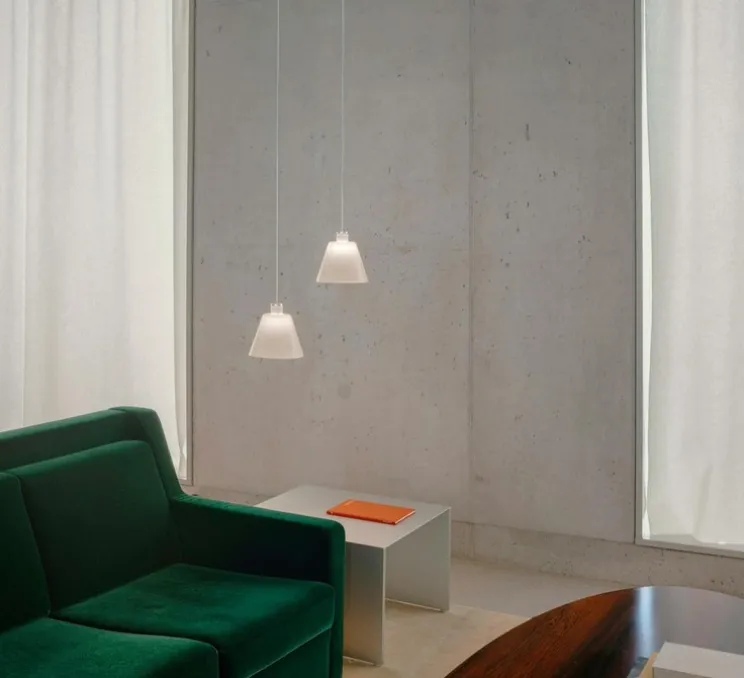 Suspension, w202 Halo S2, blanc, LED, dim, 2700K, 449 lm, Ø20cm, H18,5cm - Wastberg