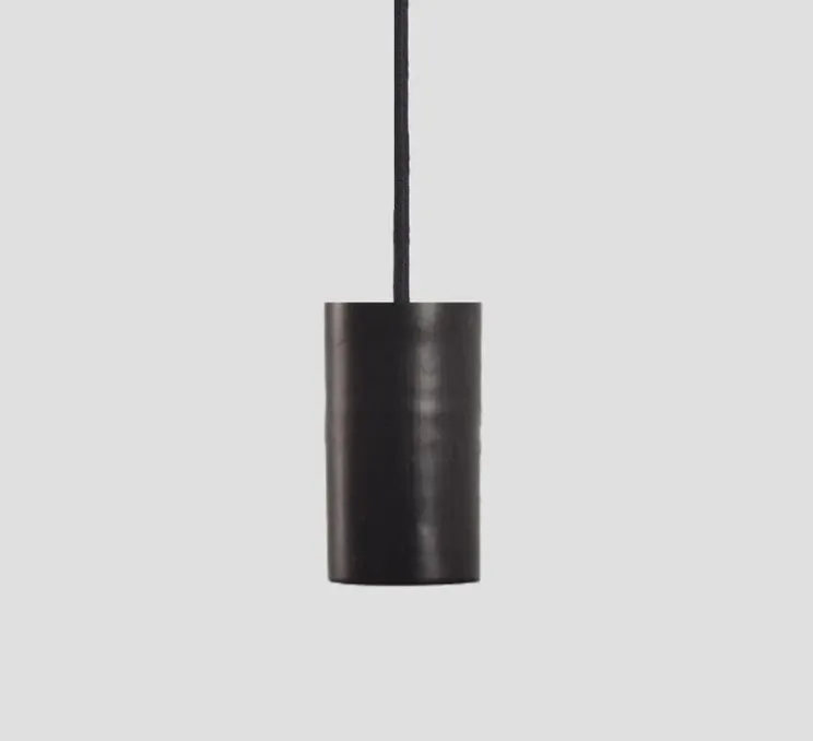 Suspension, Wasa, noir et fumé, Ø5cm, H10cm - Nexel
