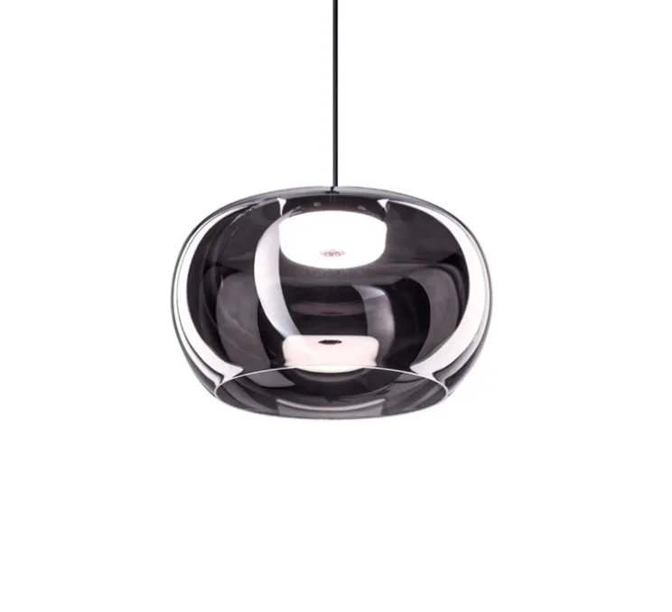 Suspension, Wetro 3.0, noir fumé, LED, 1800-2850K, 530lm, Ø30cm, H17,3cm - Wever & Ducre