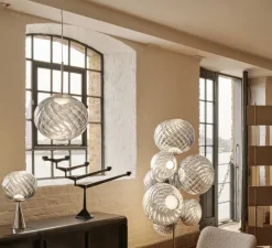 Suspension*Tom Dixon Suspension, WHIRL 45, , L45cm, H41cm - argent