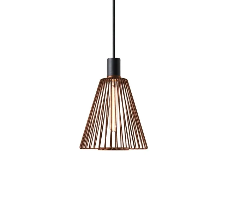 Suspension*Wever&Ducré Suspension, Wiro Cone 1.0 , , Ø24,8cm, H33,1cm - rouille