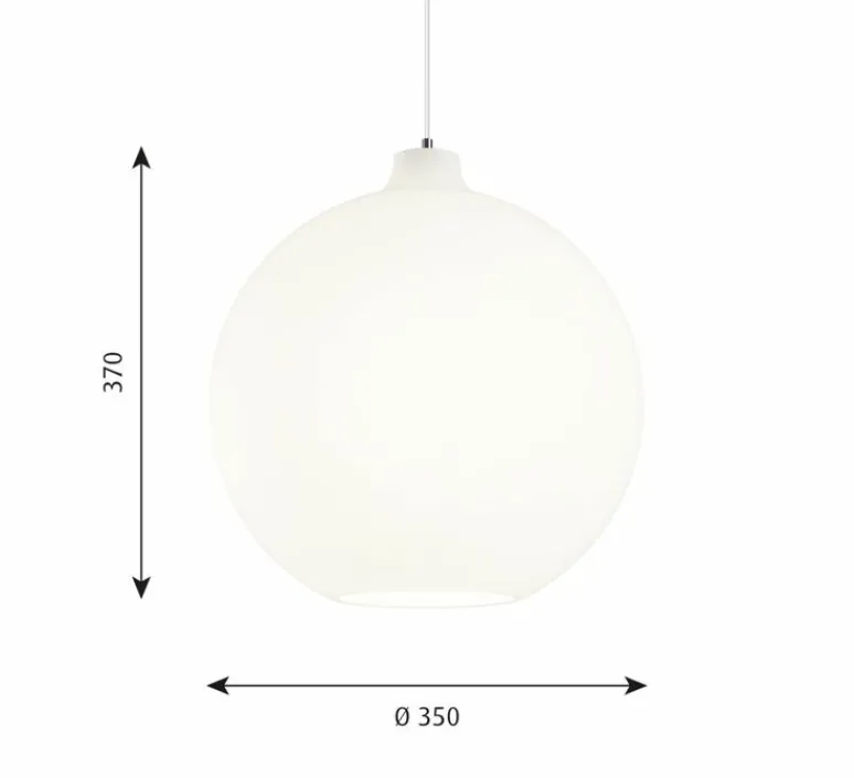 Suspension*Louis Poulsen Suspension, Wohlert, , Ø35cm, L37cm - blanc