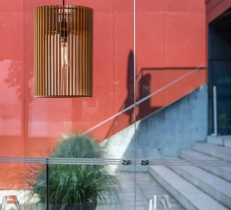 Suspension*SLV Suspension, Wud, , Ø25cm, H38cm - naturel