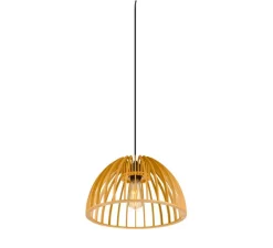 Suspension*SLV Suspension, Wud, , Ø38cm, H22cm - naturel