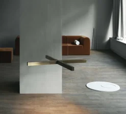 Suspension*Anour Suspension, X-Model Cordless, , LED, dim, 2700K, 2640 lm, Ø100cm, H5,3cm - laiton bruni