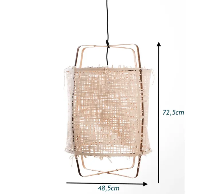Suspension, Z11 Natural cover, naturel, Ø48,5cm, H72,5cm - Ay Illuminate