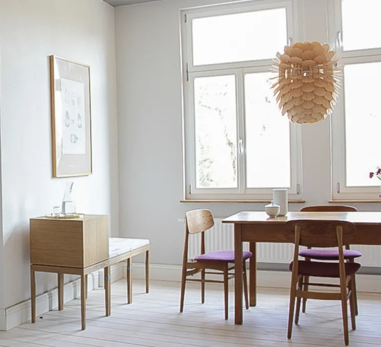 Suspension, Zappy, Frêne, H65cm - SCHNEID