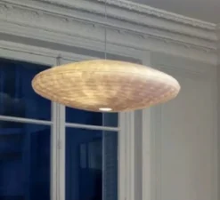 Suspension*Celine Wright Suspension, ZEN, , Ø62cm, H17cm - Celine-Wright blanc