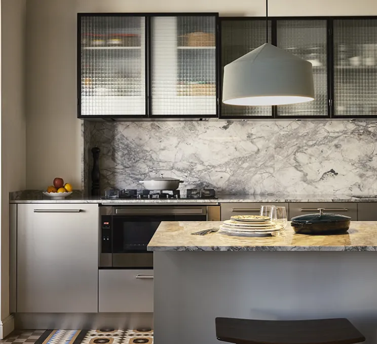 Suspension, Zenc, gris, Ø44cm, H28cm - Marset