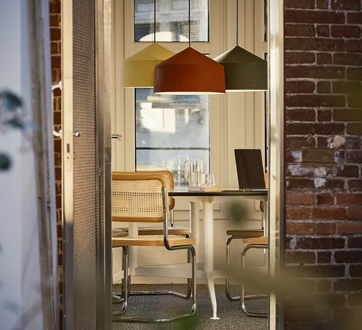 Suspension, Zenc, gris, Ø44cm, H28cm - Marset