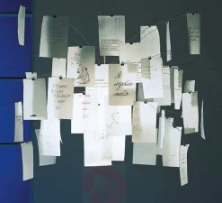 Suspension*Ingo Maurer Suspension, Zettel'z 5, , Ø120cm, H120cm - blanc