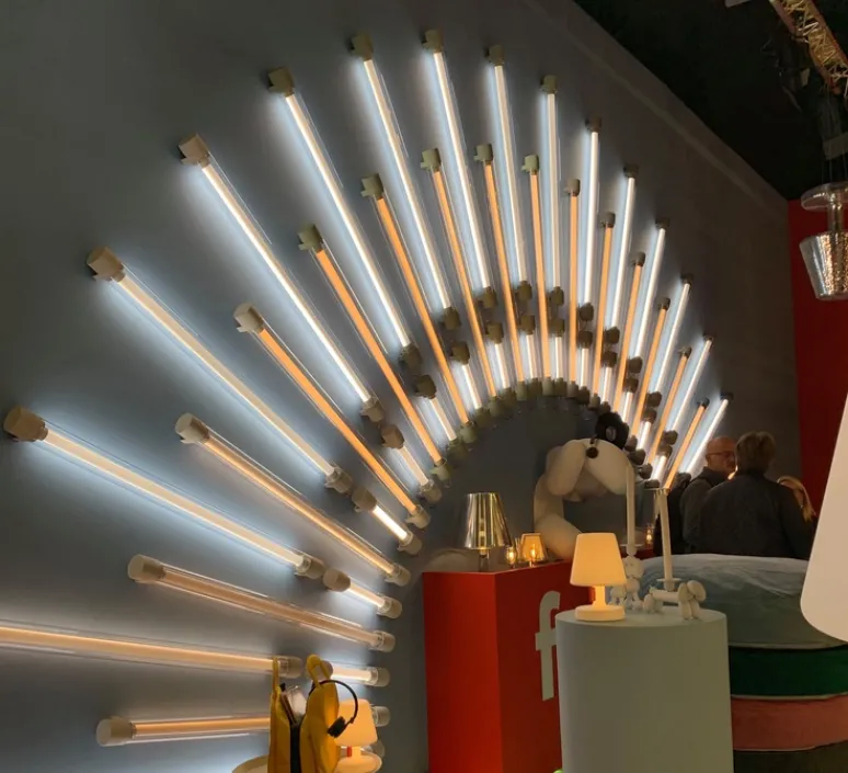 Suspension|Applique*Fatboy Suspension/Applique murale, Tjoep S, , IP44, LED, 2700k à 5000K, 600lm, Ø9cm, H50cm - vert