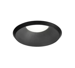 Plafonnier & Spot*Wever&Ducré Taio Round IP65 1.0 LED, , IP65, LED, 2700K, 310/425lm, Ø7,7cm, H5,5cm - noir
