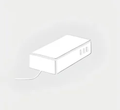 Transformateur, dimmable DALI driver - Max 20W - IP20 compatible casambi, blanc, Øcm, Hcm - Axolight
