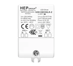 Transformateur, LED Driver CC 700mA 6-10W, non-dim, BLANC, Øcm, Hcm - Astro