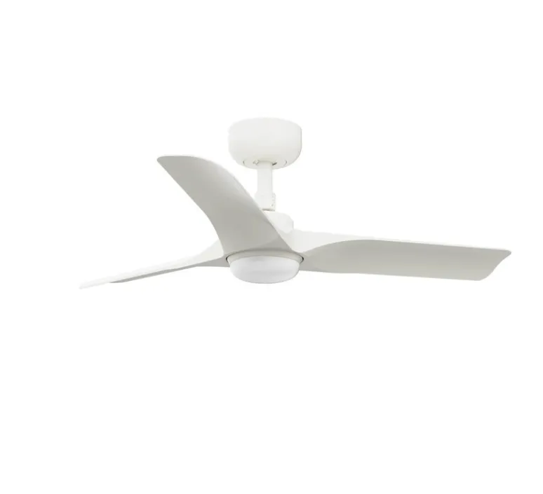 Plafonnier & Spot*Faro Ventilateur lumineux, Hey S, , LED, 2700-4000-6000K, 480 lm, Ø90cm, H27cm - blanc