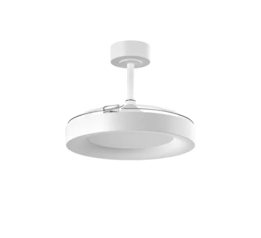 Plafonnier & Spot*MDC Ventilateur lumineux, Lisboa, été/hiver, , LED, dim, 3000 / 4000 / 6000K, 5500 lm, Ø106,5cm, H48,5cm - blanc mat