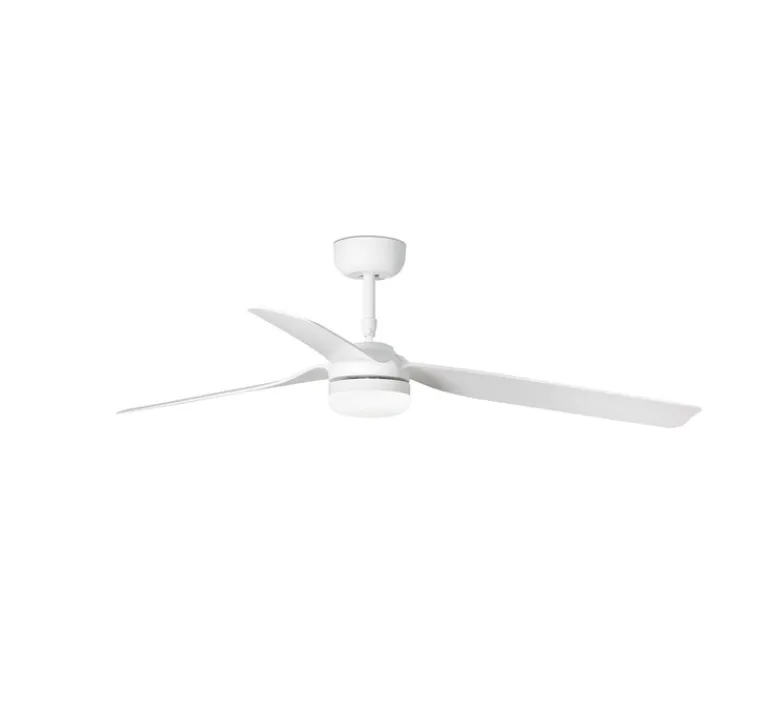Plafonnier & Spot*Faro Ventilateur lumineux, Punt M, , LED, dim, 3000 - 4200 - 6500K, 723 lm, Ø130cm, H32,2cm - blanc