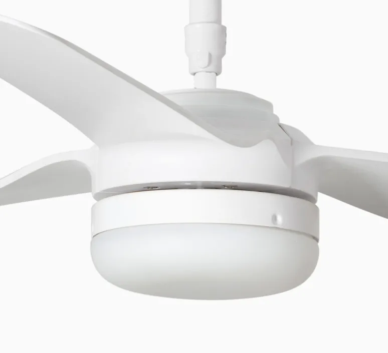 Plafonnier & Spot*Faro Ventilateur lumineux, Punt M, , LED, dim, 3000 - 4200 - 6500K, 723 lm, Ø130cm, H32,2cm - blanc